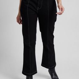SPYKAR Women Elissa Bootcut Fit Clean Look Crinkle Stretchable Jeans-image-27
