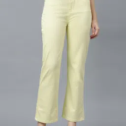 Code 61 Women Straight Fit High-Rise Stretchable Jeans-image-97