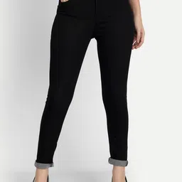 BAESD Women Jean Skinny Fit Mid-Rise Cotton Jeans-picture-3