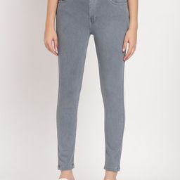 BAESD Women Jean Skinny Fit High-Rise Clean Look Cotton Jeans-image-121