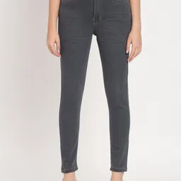 BAESD Women Jean Skinny Fit Mid-Rise Medium Shade Clean Look Cotton Jeans-image-99