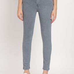 BAESD Women Jean Skinny Fit High-Rise Clean Look Cotton Jeans-image-123