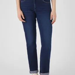 Wrangler Women Slim Fit High-Rise Stretchable Jeans-image-24