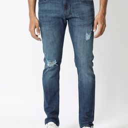 RARE RABBIT Men Hawkins Slim Fit Mid-Rise Stretchable Jeans-image-57