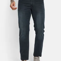 Octave Men Straight Fit Light Fade Stretchable Jeans-image-42