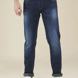 Being Human Men Classic Slim Fit Light Fade Stretchable Jeans-picture-26