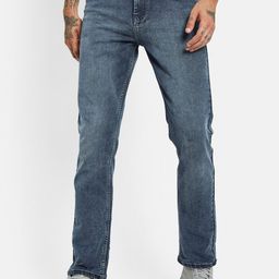 Octave Men Light Fade Clean Look Cotton Jeans-image-78