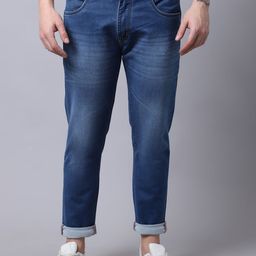 Rodamo Men Blue Slim Fit Light Fade Jeans-image-43