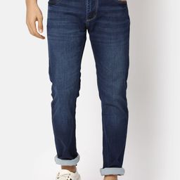 V-Mart Men Fit Light Fade Clean Look Stretchable Jeans-image-3