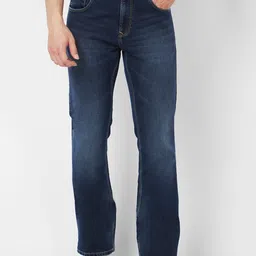 SPYKAR Men Mid-Rise Rafter Relaxed Fit Light Fade Stretchable Jeans-image-22