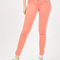 Novio Women Lean Slim Fit Low-Rise Slash Knee Stretchable Jeans-image-85