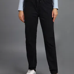 Urbano Fashion Women Clean Look Stretchable Jogger Jeans-image-91