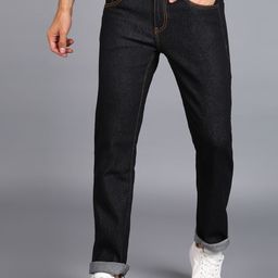 Urbano Fashion Men Clean Look Mid-Rise Stretchable Jeans-image-76