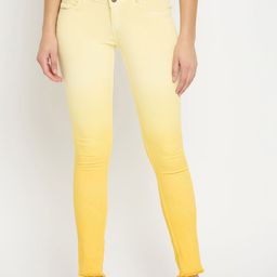 Novio Women Comfort Slim Fit Ombre Stretchable Jeans-image-92