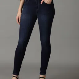 SHOWOFF Women Low-Rise Acid Wash Stretchable Cotton Jeans-image-80