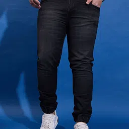 bigbanana Men Plus Size Mid-Rise Clean Look Stretchable Jeans-21