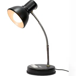 SPARK WORLD Black Aluminium Spherical Table Lamp image 1
