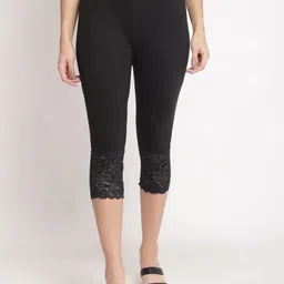 Jinfo Women Self Design Capris-picture-27