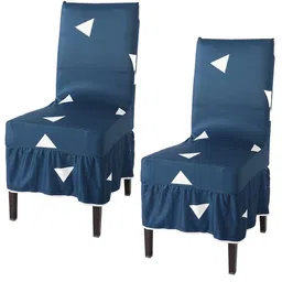 HOKIPO 2 Pieces Printed Frill Chair Covers-image-96