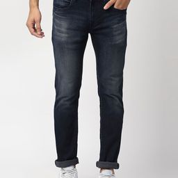 Pepe Jeans Men Heavy Fade Tapered Fit Cotton Stretchable Jeans-image-1