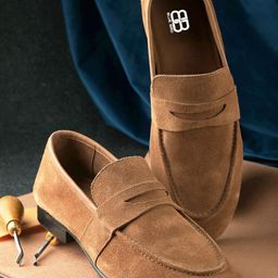BLUBRD Men Leather Formal Loafers-image-64