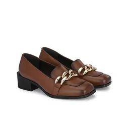 Delize Women Embellished Square Toe Lightweight Memory Foam Loafers-picture-18