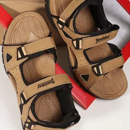 Roadster Men Tan Sandals-image-22