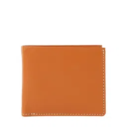 Alvaro Castagnino Men Tan Leather Two Fold Wallet-33