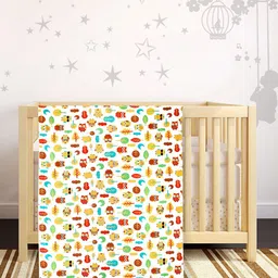 Baby Moo Kids Green 210 GSM Single Printed Heavy Winter Bed Blanket-image-57