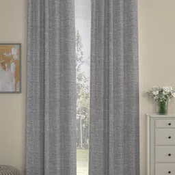 ROSARA HOME Unisex Grey Curtains and Sheers-image-6
