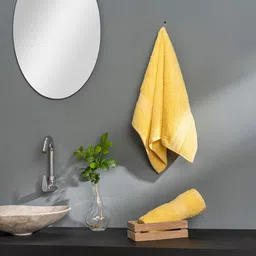 DDecor Unisex Set Of 2 Solid 500 GSM Cotton Hand Towels-19