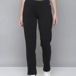 Reebok Women Black Foundation Solid Training Track Pants-image-45