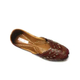 Ta Chic Embellished Leather Mojaris-image-71