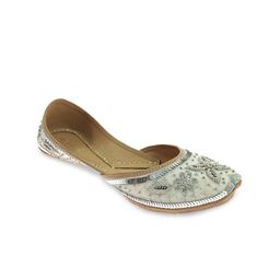 Fulkari Embellished Ethnic Mojaris-image-56