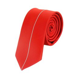 Alvaro Castagnino Men Red Woven Design Broad Tie-image-93