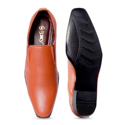 Bxxy Men Textured Height increasing Formal Slip-On Shoes-image-70
