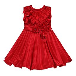 Wish Karo Red Satin Dress-picture-48