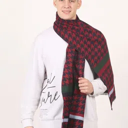 Calvadoss Men Patterned Acrylic Mufflers-image-36