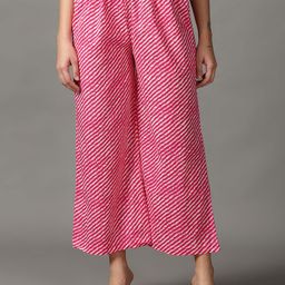 DIVINATION Women Striped Ethnic Palazzos-picture-29