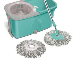 SPOTZERO by MILTON Classic 360 Degree Easy Wheels Cleaning Spin Mop & 2 Refills & Bucket-28