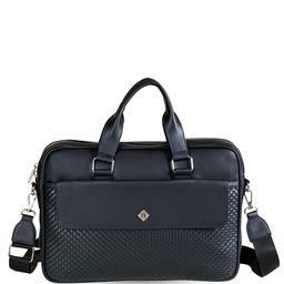 Nestasia Unisex Textured PU Laptop Bag-24
