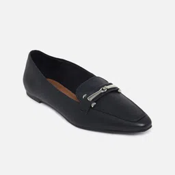 Call It Spring Women Black Loafers-18