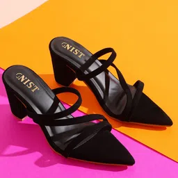 GNIST Strappy Block Heels-16