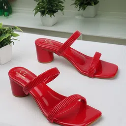 Carlton London Textured Strappy Block Heels-27