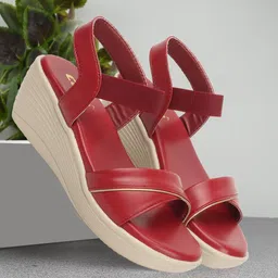 Colo Open Toe Wedge Heels-1