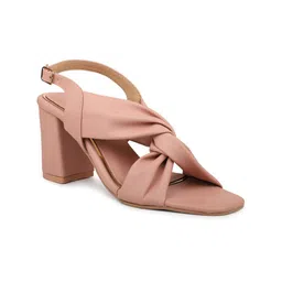 Inc 5 Open Toe Block Heels With Backstrap-24