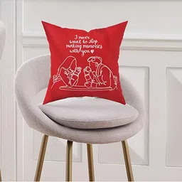 Kaameri Bazaar Red 5 Pieces Cushion Gift Set-2