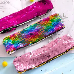 EL REGALO Girls Set of 3 Sequinned Hairband-47