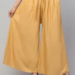 Trend Level Mid Rise Flared Palazzos-picture-45