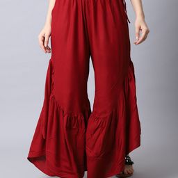 TAG 7 Women Flared Palazzos-picture-29